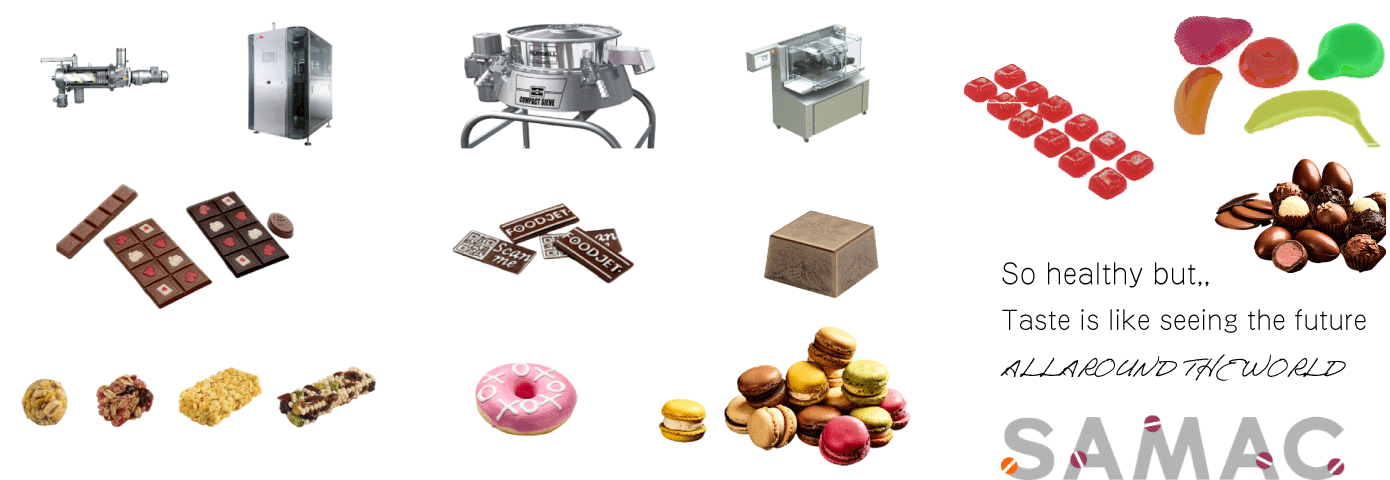 samac company confectionery machine 