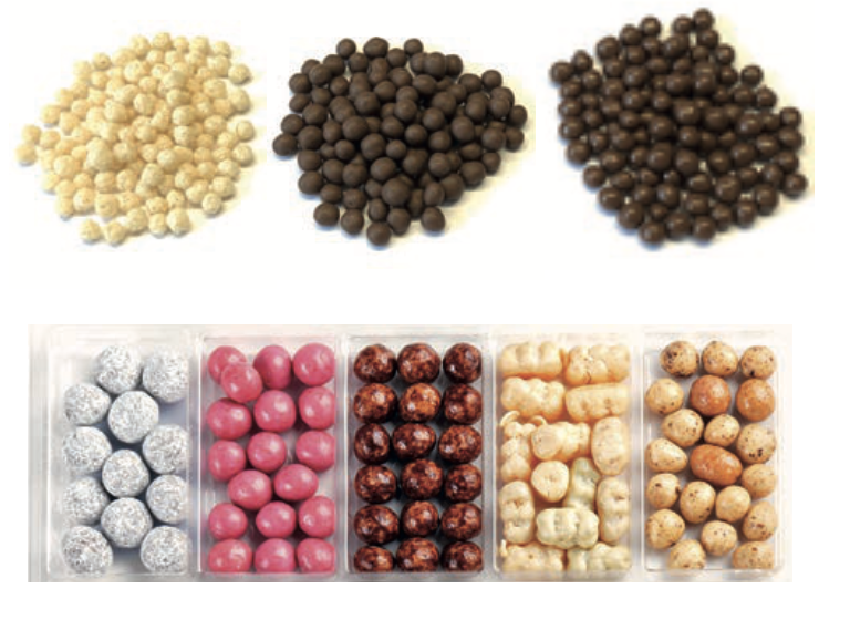 ドラジェや加工ナッツ製品の製造に最適なチョコレートコーター｜SAMAC